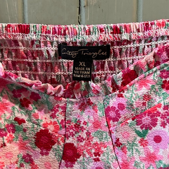 City Triangles Floral Pink Sundress - Picture 2 of 6